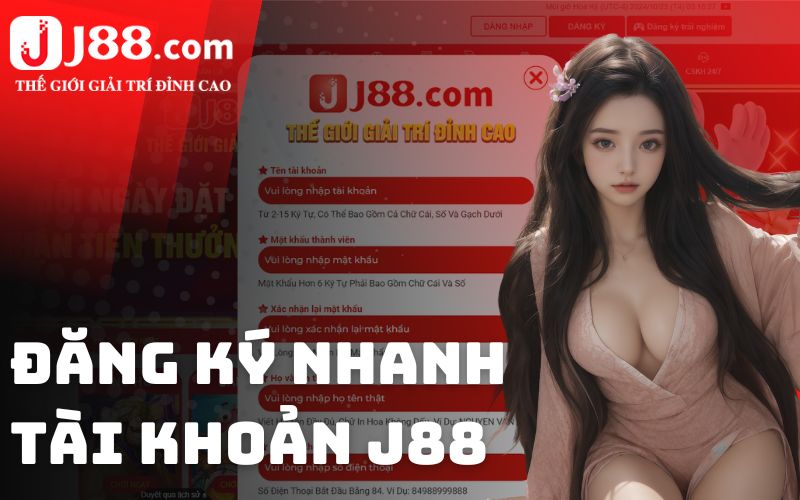 Hướng dẫn đăng ký nhanh tài khoản